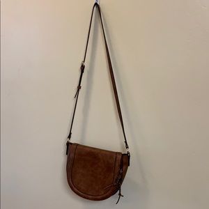 Sole Society Piri faux leather saddle bag